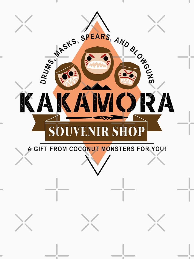 Kakamora Souvenir Shop Essential T-Shirt for Sale by parkadventure