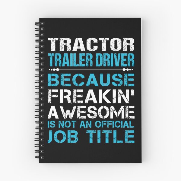 Item preview, Tractor Trailer Driver T Shirt - Freaking Awesome Gift Item Tee designed and sold by watkinsmat.