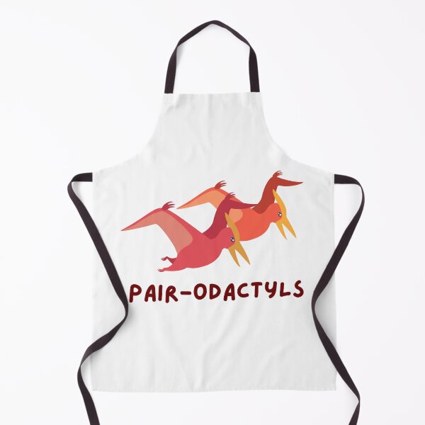 Item preview, Funny Pair of Pterodactyl Dinosaurs Pair-odactyls pterosaurs designed and sold by CherieTree.