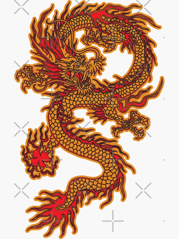 Asian Fire Dragon Meaning