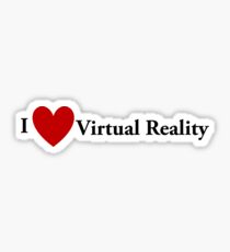 I heart Virtual Reality (VR) Sticker