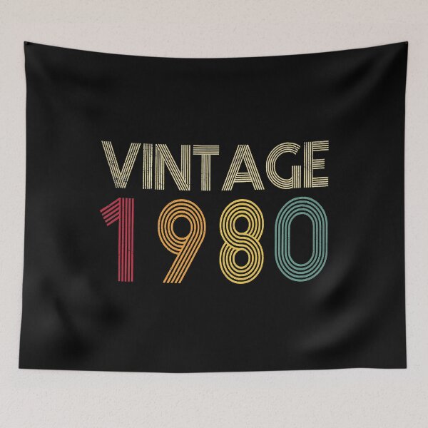 Item preview, Vintage 1980 Birthday Funny designed and sold by ujgbnx.