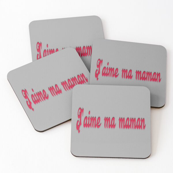 Item preview, I love my mom french language art color  designed and sold by artdragongift 15.