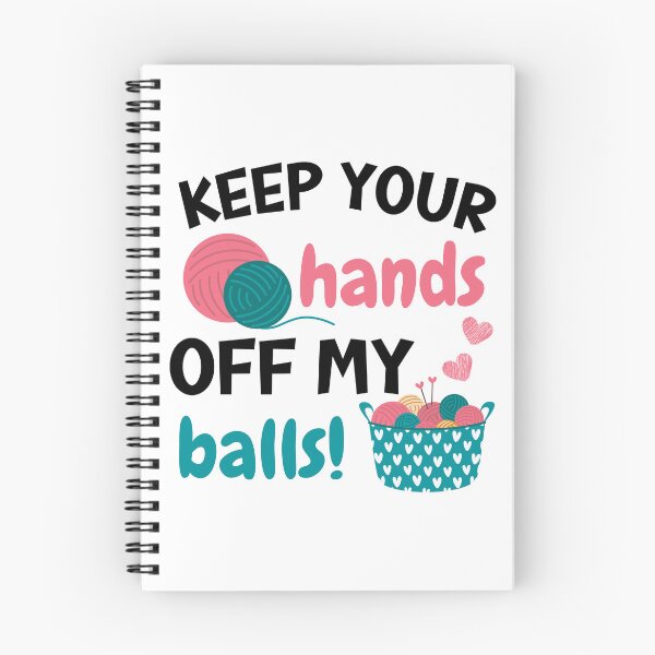 Item preview, Keep your hands off my balls! designed and sold by EvergreenWhimsy.