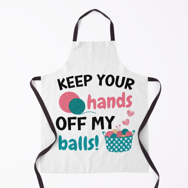 Item preview, Keep your hands off my balls! designed and sold by EvergreenWhimsy.