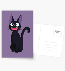 Kiki's Delivery Service Jiji-Studio Ghibli Postcards
