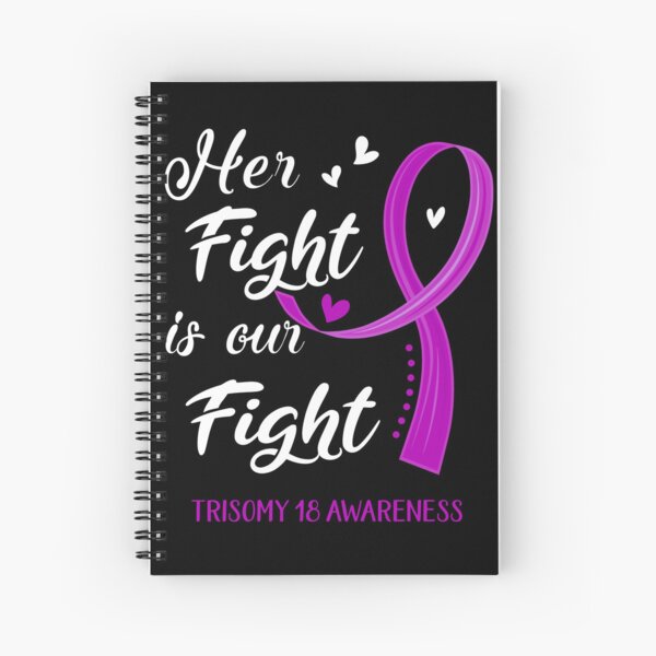 Item preview, Her Fight Is Our Fight Trisomy 18 Awareness designed and sold by Kohend.