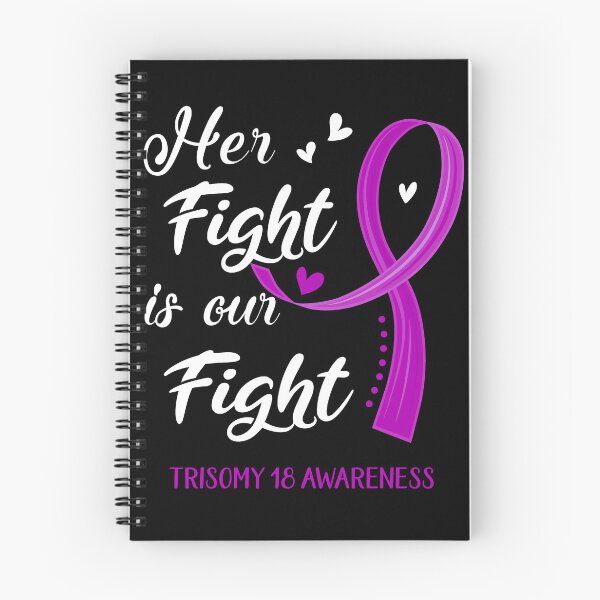 Item preview, Her Fight Is Our Fight Trisomy 18 Awareness designed and sold by Kohend.