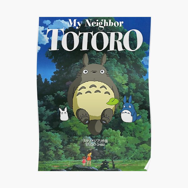 My Neighbor Totoro-Studio Ghibli Poster