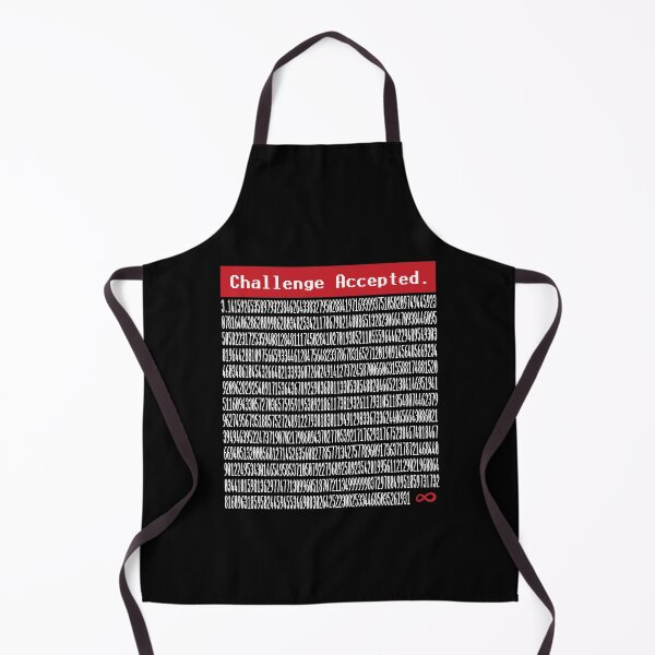 Item preview, Challenge Accepted [3.14] Pi Calculation or Pi Memorization | π designed and sold by DaltonSays.