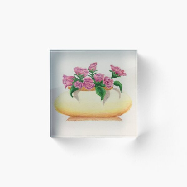 Item preview, Rose Bowl Illustration designed and sold by ArtByJessicaJ.