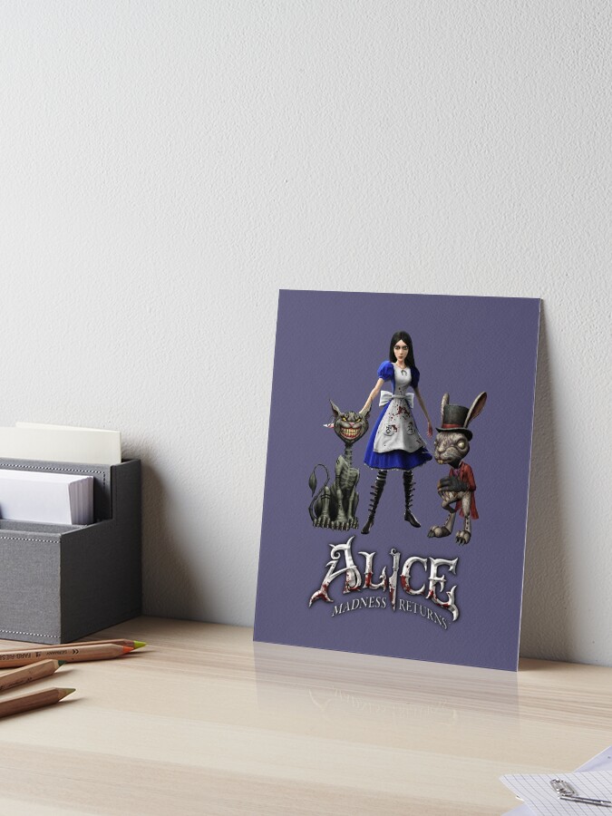 Alice: Madness Returns-Alice Liddell, Cheshire Cat, White Rabbit