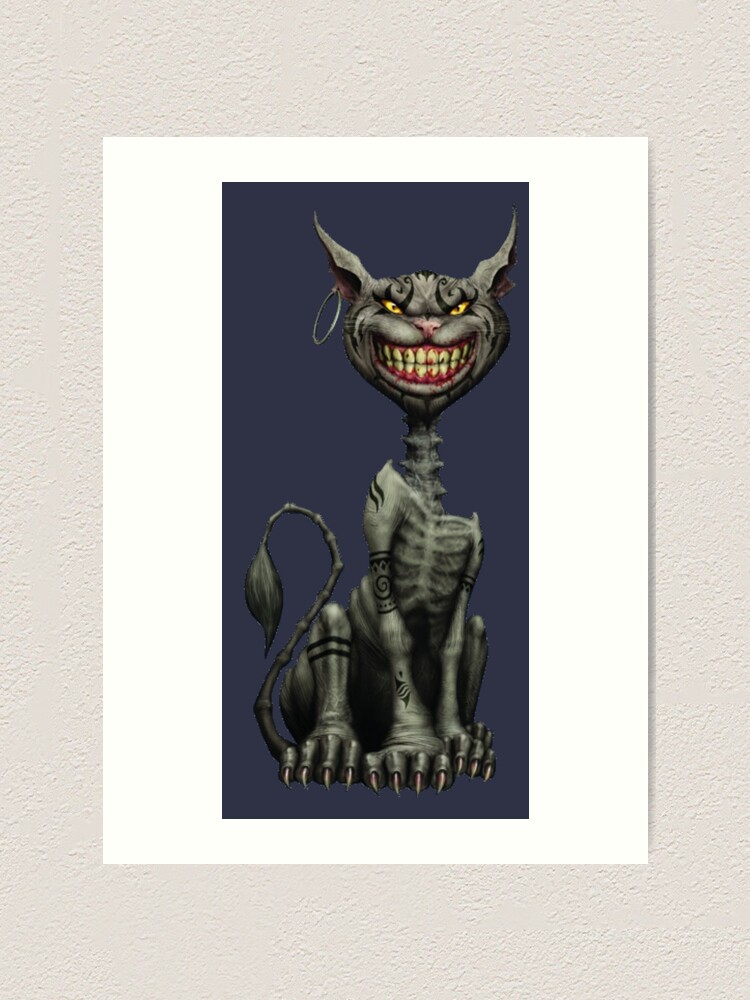 Gift Idea Alice Madness Returns Alice Liddell Cheshire Cat White Rabbit  Greeting Card for Sale by Jennyfer1991