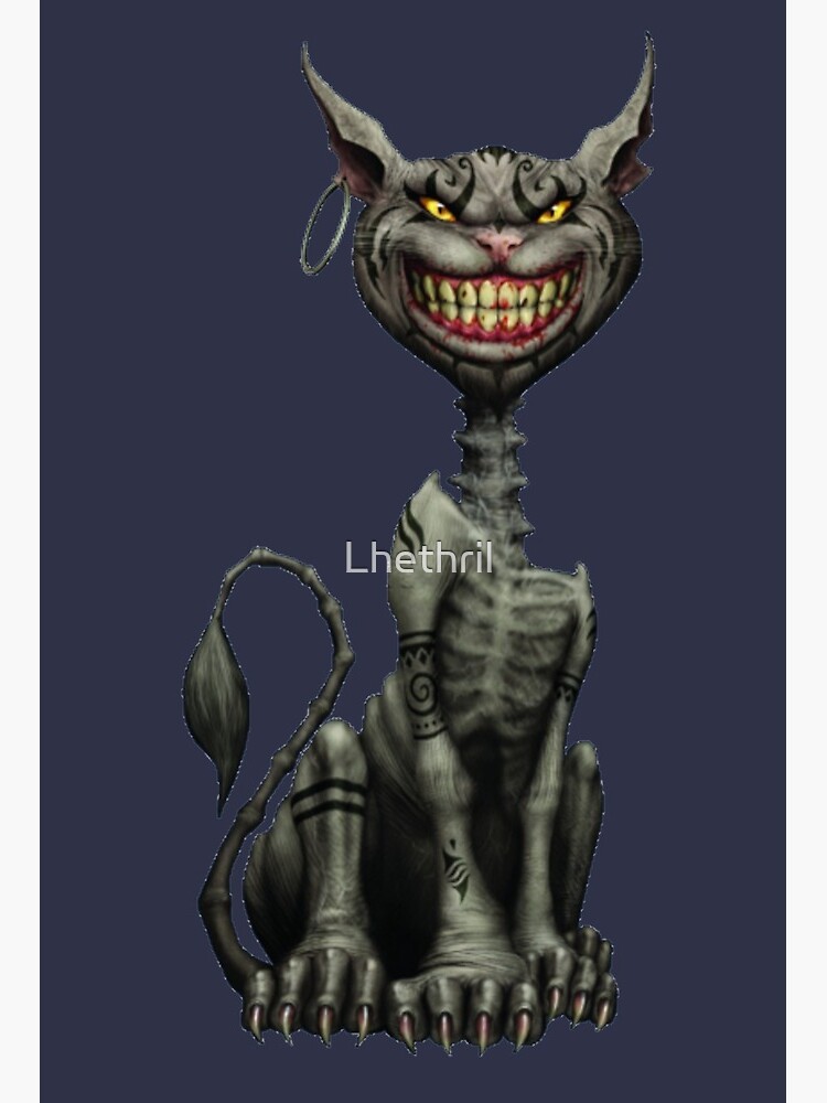 Alice: Madness Returns-Alice Liddell, Cheshire Cat, White Rabbit | Art  Board Print