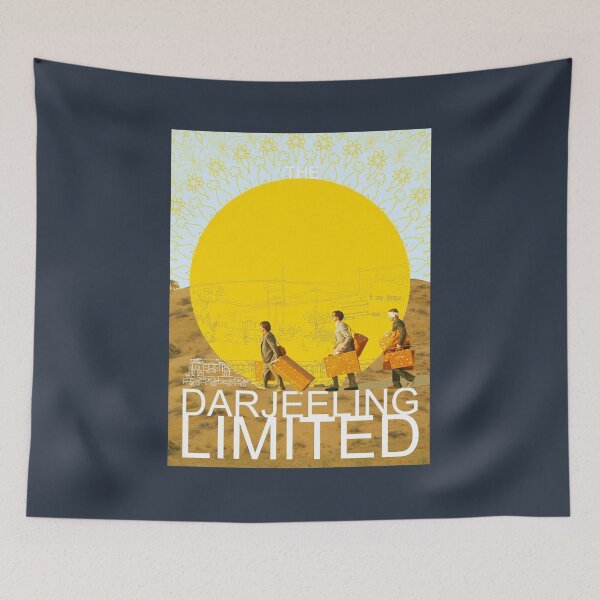 Item preview, The Darjeeling Limited Film Poster designed and sold by RomotChillka.