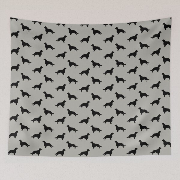 Item preview, Welsh Springer Spaniel Dog Silhouette(s) Long Tail designed and sold by Jenn Inashvili.