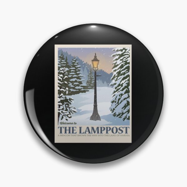 Item preview, The Chronicles of Narnia the Lamppost Retro designed and sold by RomotChillka.