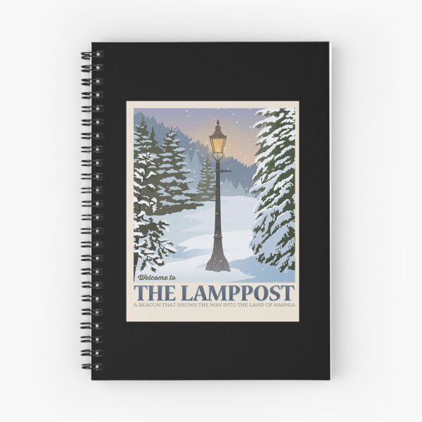 Item preview, The Chronicles of Narnia the Lamppost Retro designed and sold by RomotChillka.
