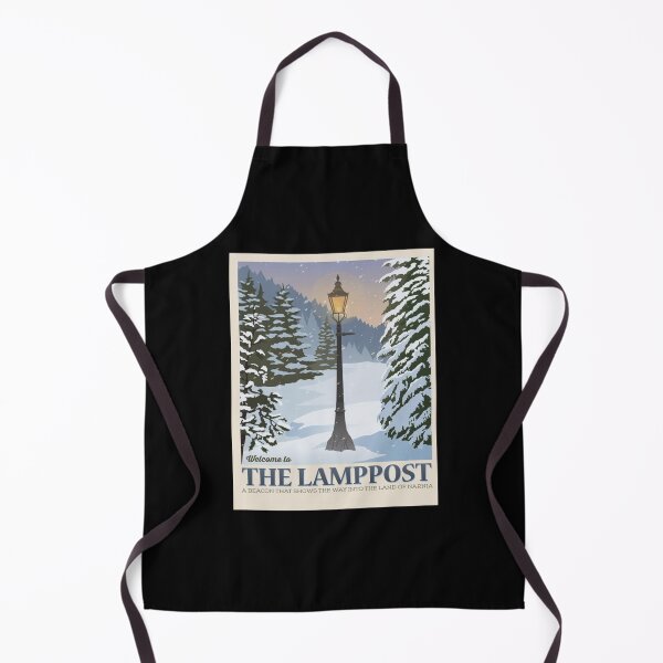 Item preview, The Chronicles of Narnia the Lamppost Retro designed and sold by RomotChillka.