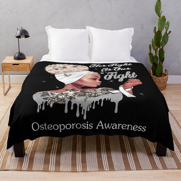 Item preview, Her Fight Is Our Fight Osteoporosis Awareness designed and sold by Mnrshirley.