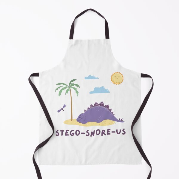 Item preview, Snoring Dinosaur Stego-Snore-us Sleeping Stegosaurus designed and sold by CherieTree.