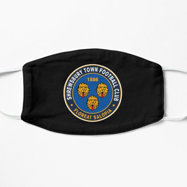 Shrewsbury Town Football Club Face Covering Mask Adult 2ply 