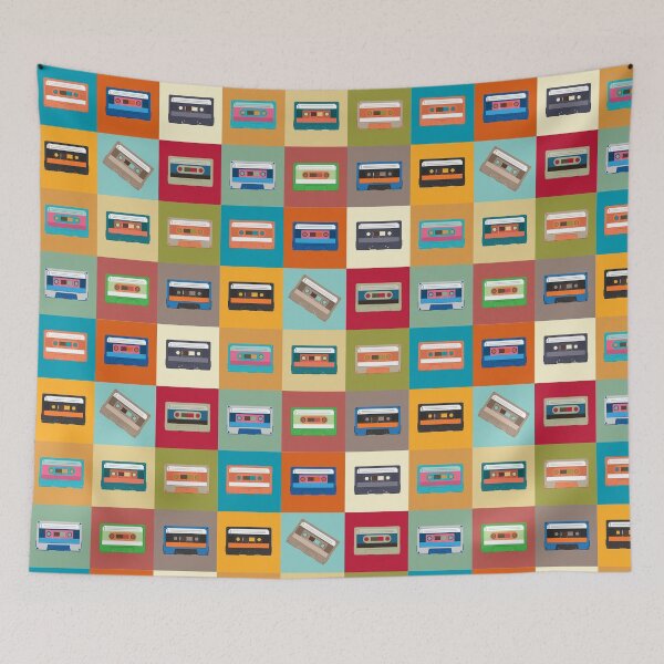 Item preview, Retro Vintage Cassette Tape designed and sold by DQbd.