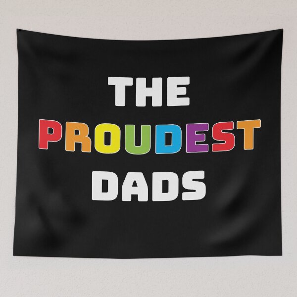 Item preview, The Proudest Dads (black) designed and sold by BeJolley.