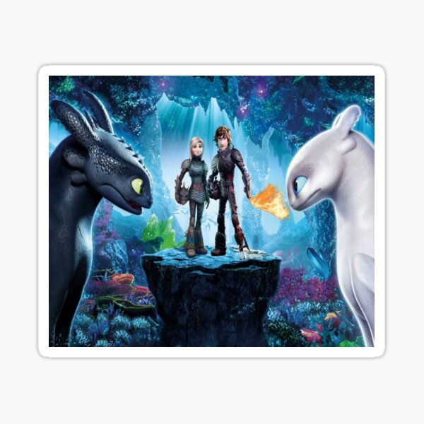 "How to Train your Dragon" Sticker by Lyn1962 Redbubble