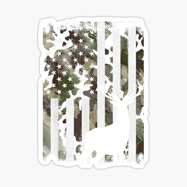 Camo USA Flag Mug Camouflage American Flag Hunter Mug 