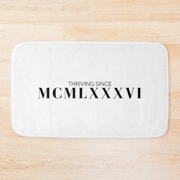 Item preview, Thriving since 1986 (black letters)  designed and sold by my-wanderlustjo.