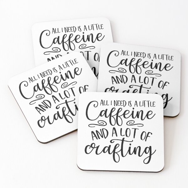 Item preview, Coffee and Crafting Lover, Arts and Crafts, Art Teacher designed and sold by andieartco.