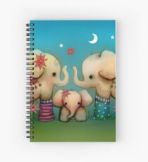 baby elephant Spiral Notebook