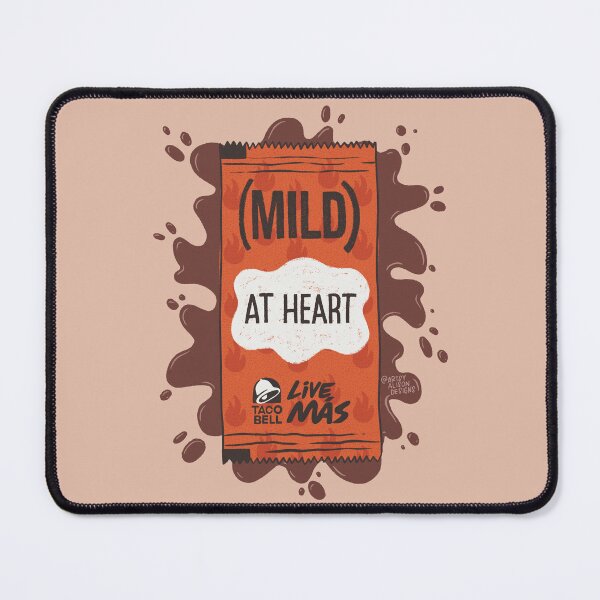 Item preview, Mild at Heart | Hot Sauce Pun designed and sold by Artsyalison.