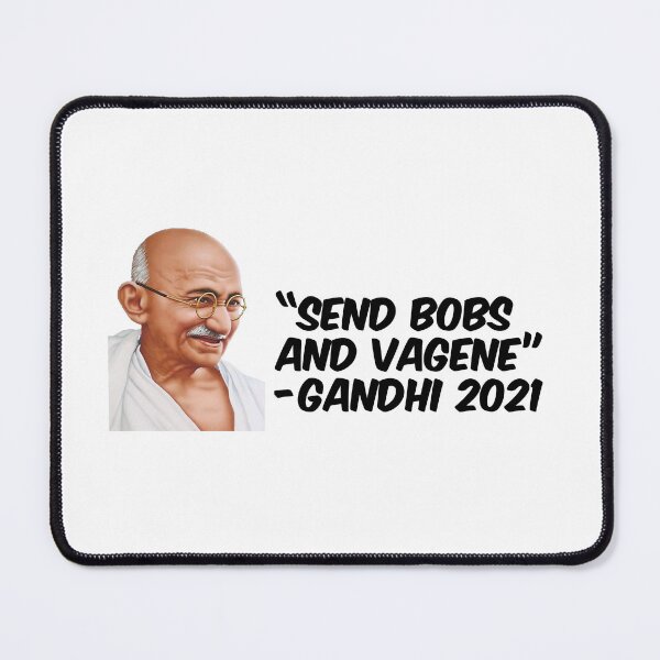 Item preview, Send Bobs & Vagene Gandhi designed and sold by SeshStickShirts.