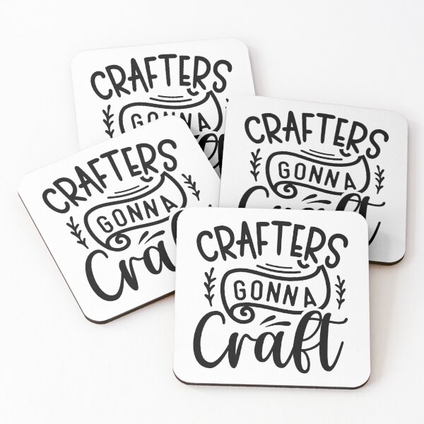 Item preview, Crafters Gonna Craft, Crafting Lover, Art Teacher designed and sold by andieartco.