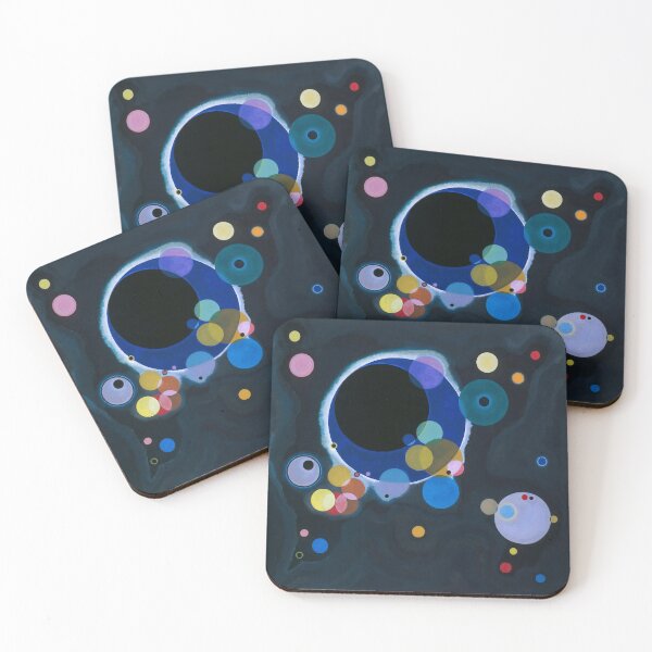 Item preview, Several Circles - Einige Kreise Painting by Wassily Kandinsky designed and sold by TeeARTHY.