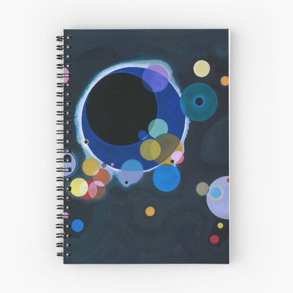 Item preview, Several Circles - Einige Kreise Painting by Wassily Kandinsky designed and sold by TeeARTHY.