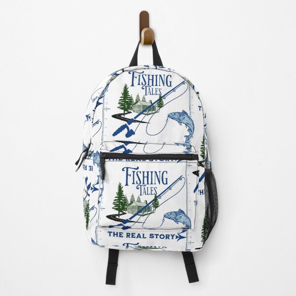 Item preview, Fishing Tales. The Real Story funny design to keep the fishermen in your life honest about his catch. designed and sold by tranquilbeach.