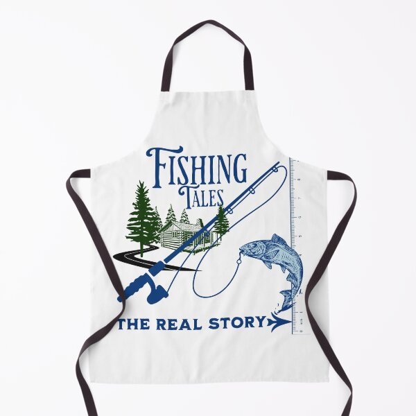 Item preview, Fishing Tales. The Real Story funny design to keep the fishermen in your life honest about his catch. designed and sold by tranquilbeach.