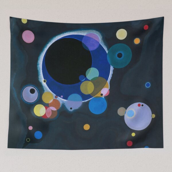 Item preview, Several Circles - Einige Kreise Painting by Wassily Kandinsky designed and sold by TeeARTHY.