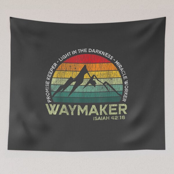 Item preview, Vintage Waymaker Promise Keeper Miracle Worker Christian designed and sold by studiorabit.