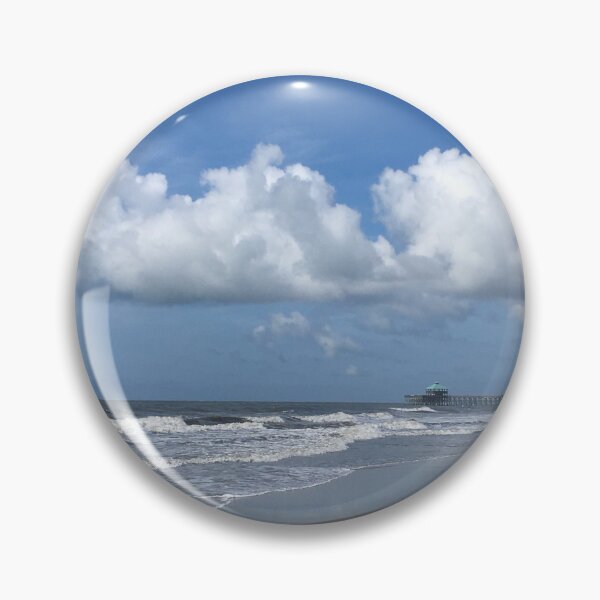 Item preview, Folly Beach Pier designed and sold by BeachBumFamily.