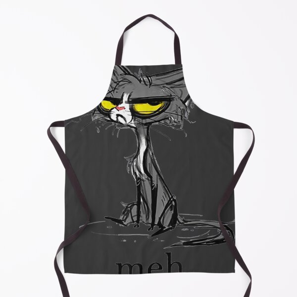 Item preview, Funny Meh Cat Gift for Cat Lovers designed and sold by studiorabit.