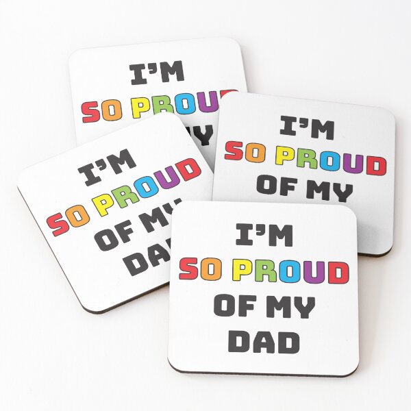 Item preview, I'm So Proud of My Dad designed and sold by BeJolley.
