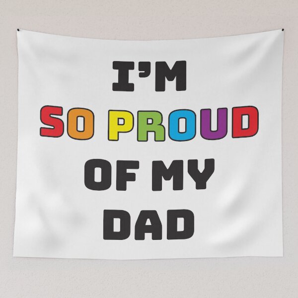 Item preview, I'm So Proud of My Dad designed and sold by BeJolley.