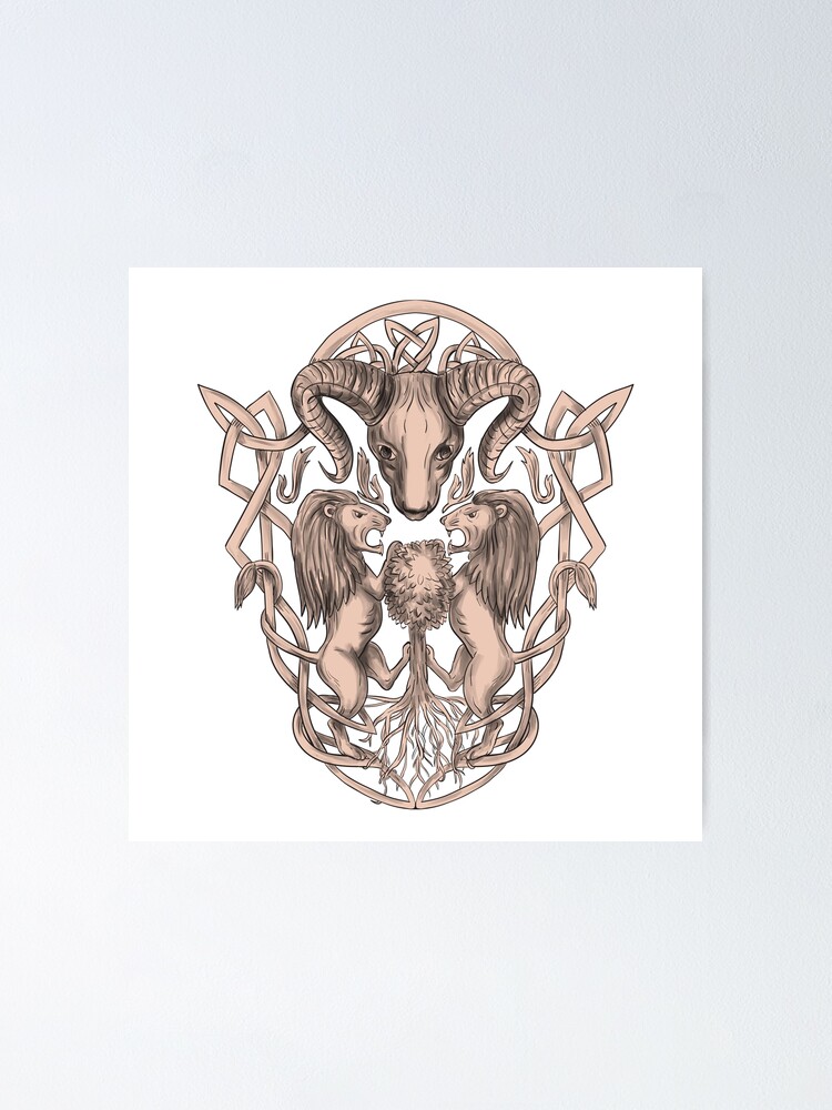 Lion Head Tribal Tattoo illustration logo for Courage and Leadership Roar  with Confidence 20840913 Vector Art at Vecteezy