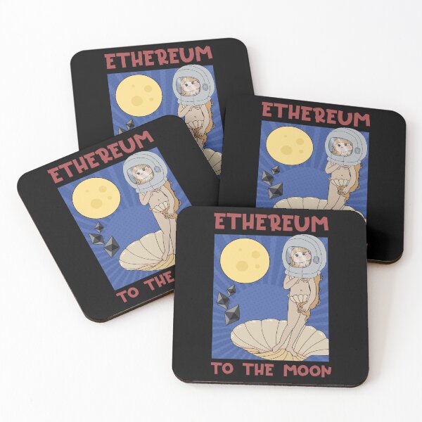 Item preview, The Birth of Venus Crypto Ethereum To The Moon Astronaut designed and sold by Annisa Yuwanda.