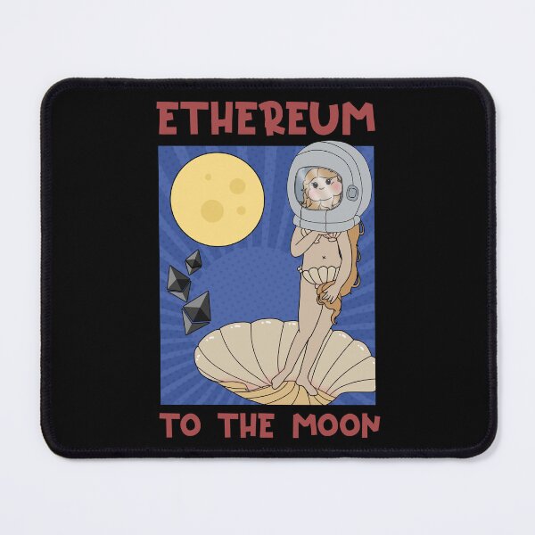 Item preview, The Birth of Venus Crypto Ethereum To The Moon Astronaut designed and sold by Annisa Yuwanda.