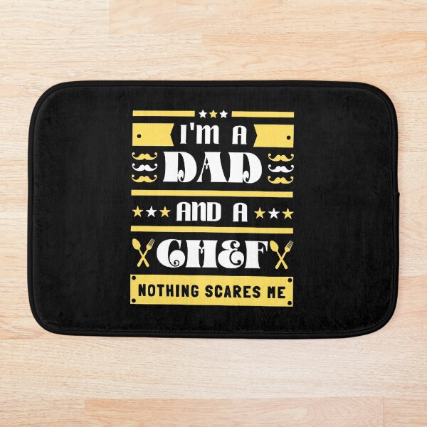 Item preview, Mens I'm A Dad And A Chef Nothing Scares Me Cook - Father Day Best Gift  designed and sold by ANONYMOSHOP.